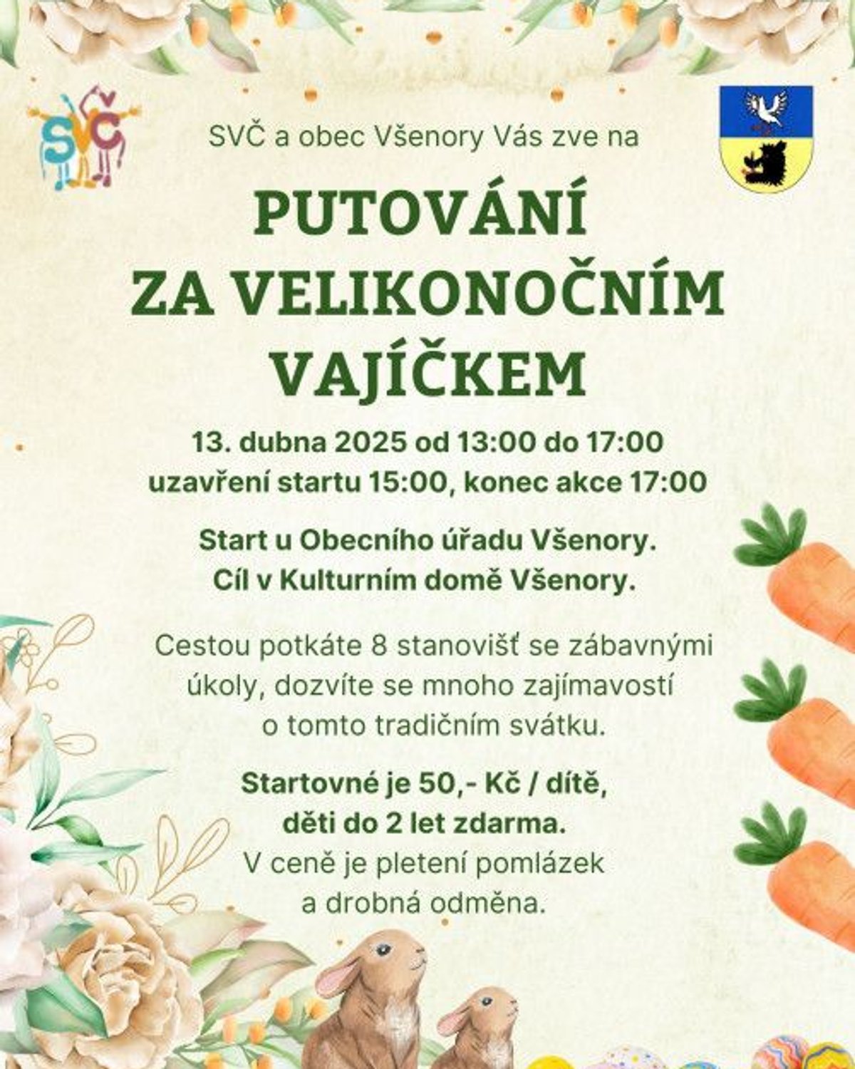 Úvodní obrázek aktuality Putování za velikonočním vajíčkem